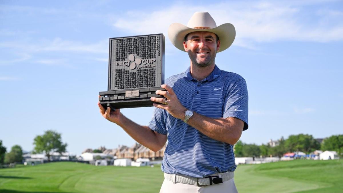 Golfer Scottie Scheffler